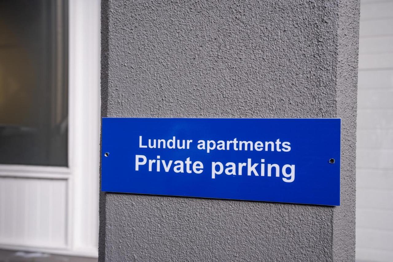 Lundur Apartments Reykjavík Eksteriør billede